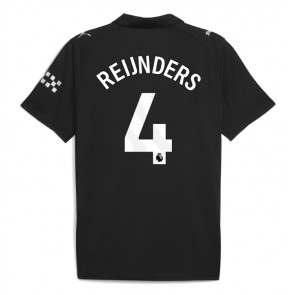 Manchester City Tijjani Reijnders #4 Udebanetrøje 2025-26 Kortærmet